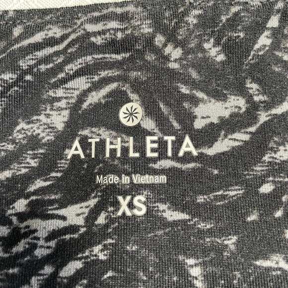 Athleta Zebra Chaturanga Tights Size XS - Picture 6 of 7